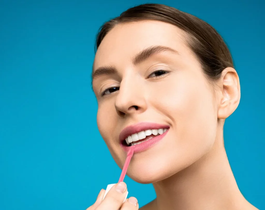 hidratação para lábios ressecados