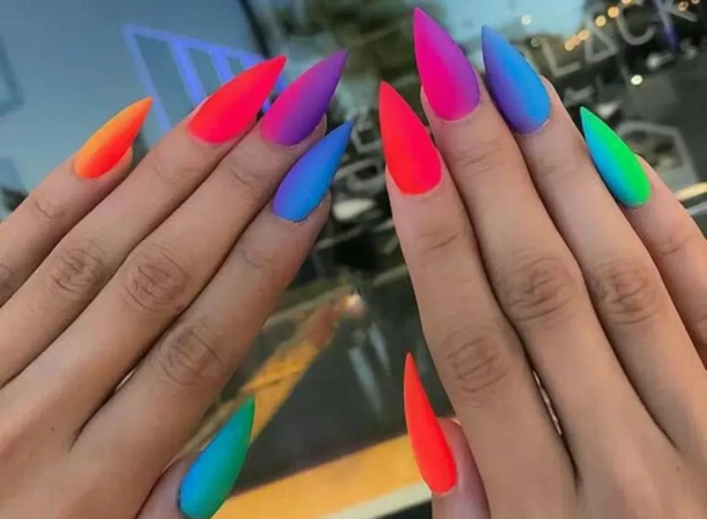 unhas decoradas neon,unhas decoradas,unhas neon unhas neon