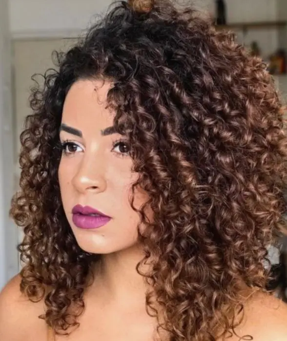 Long Bob para cabelo cacheado,Estilos de Long Bob,long bob,cacheados long bob em camads