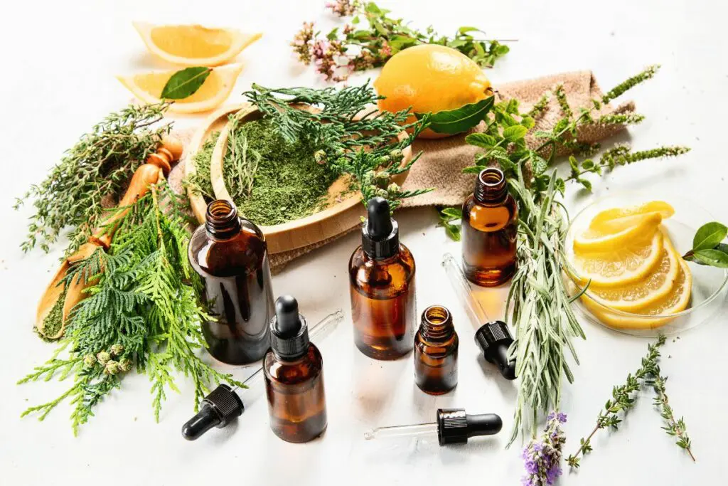 aromaterapia,óleos essenciais Óleos essenciais para cabelos ressecados - fonte: canva