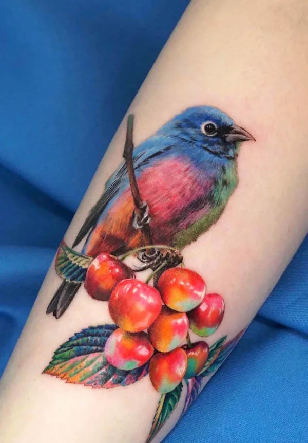 Tatuagem Feminina no braço: como escolher? tatuagem feminina no braço Tatuagem De Passarinho