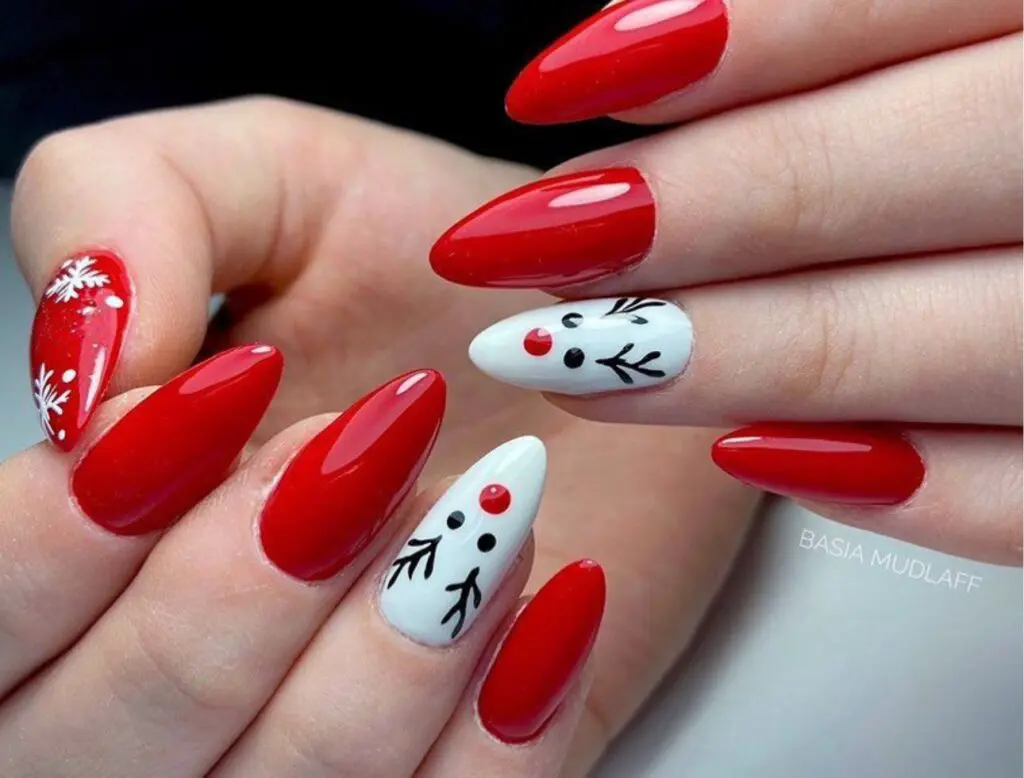 Unhas Decoradas para o Natal,unhas de natal Unhas de Natal: 10 designs para você arrasar! - Reprodução Pinterest
