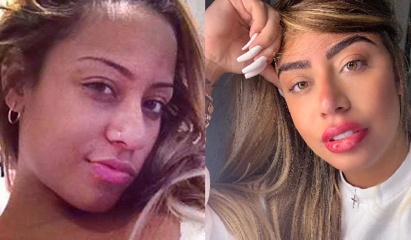 rafaela santos - irmão do naymar - antes de depois da micropigmentação