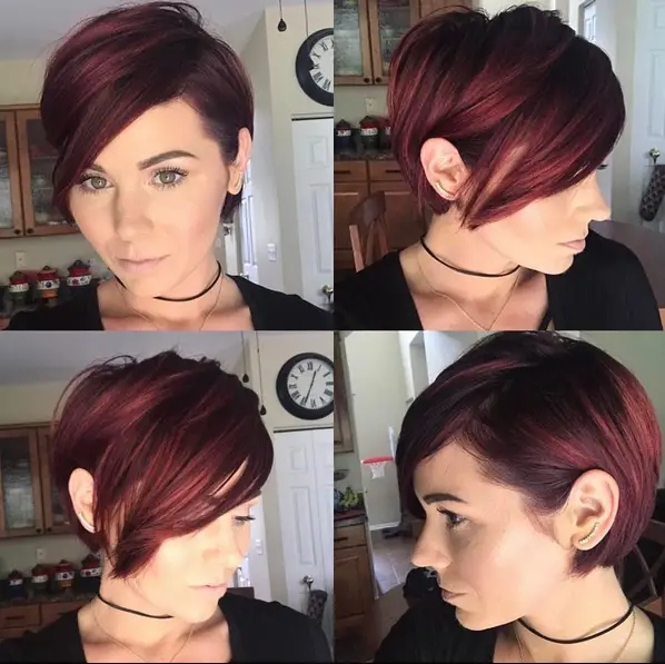 Cor marsala com franja / Imagem: Pinterest