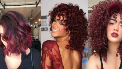 Cabelo marsala em morenas - Reprodução: Foto Pinterest