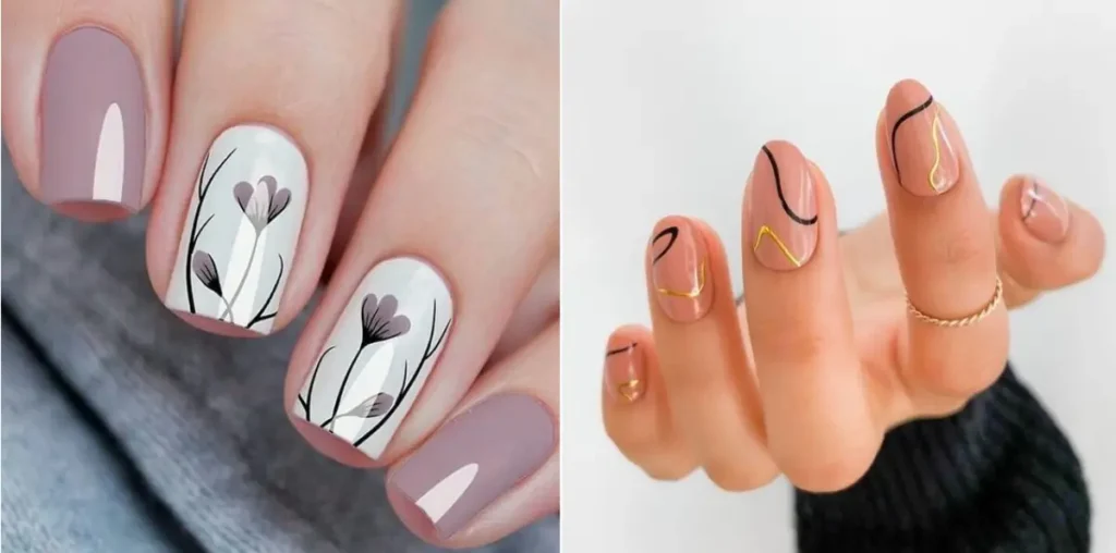 Unhas Curtas imagem de unhas cutas - decoradas - nail art