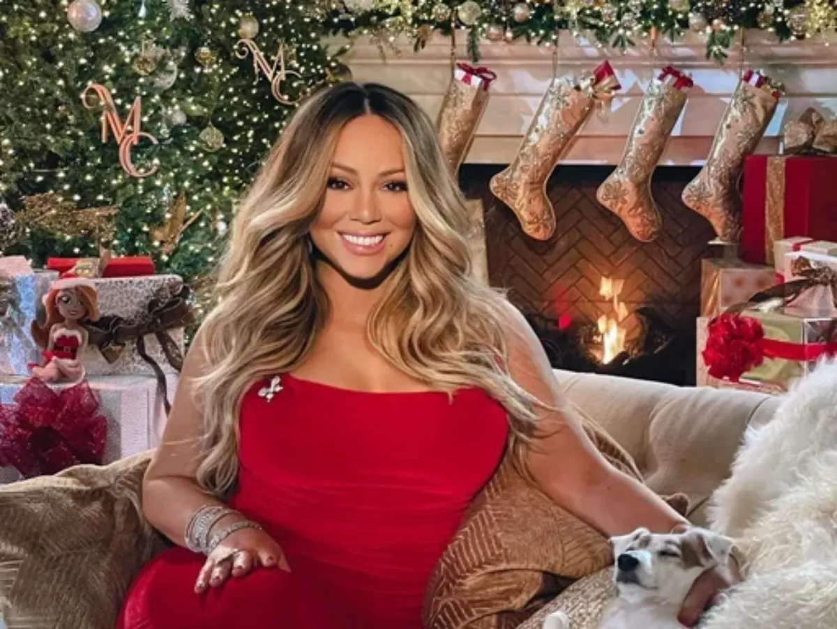 mariah carey,natal,mapa astral cantora mariah carey com roupa de natal